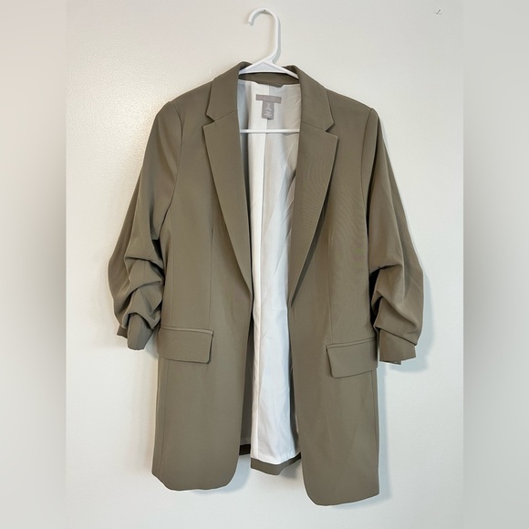 H&M Olive Green Blazer - Picture 1 of 3